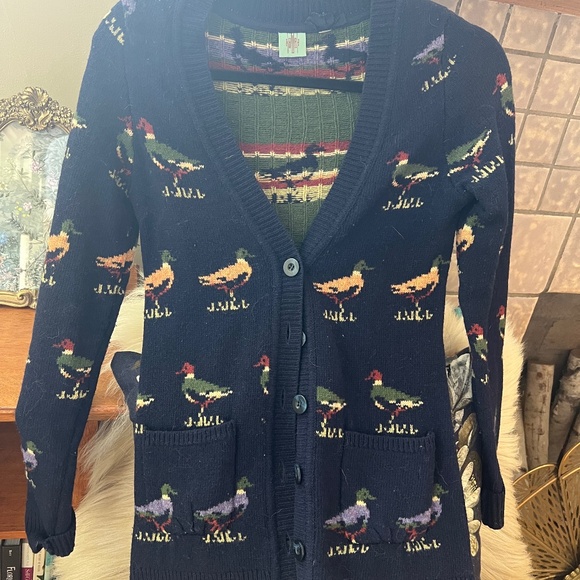Anthropologie Sweaters - Anthropologie HWR Vintage Duck Wool Sweater